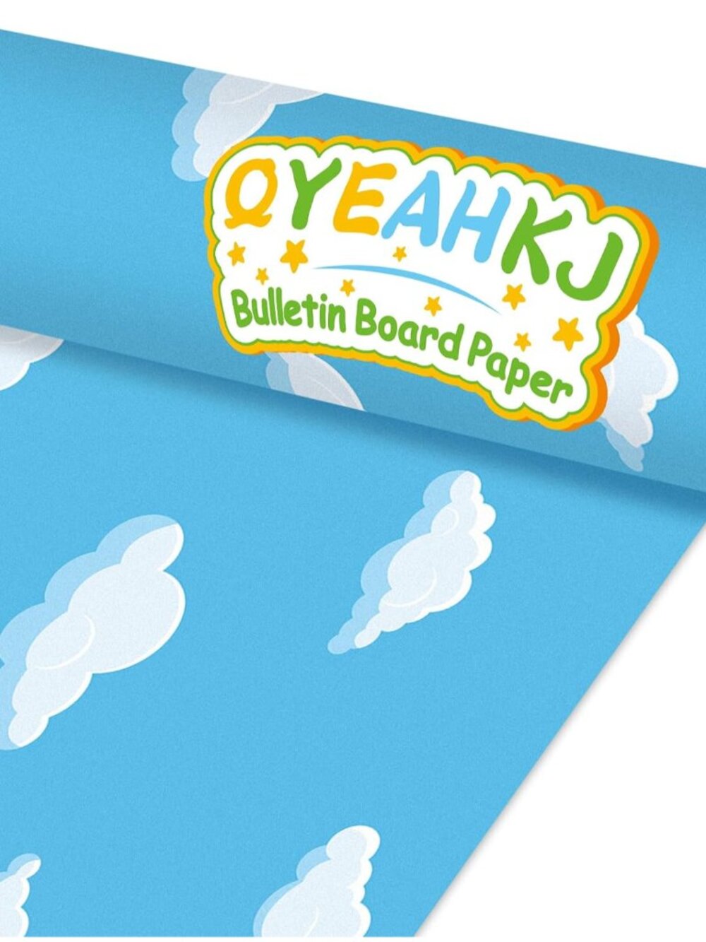 Sky White Cloud Bulletin Board Paper Roll Cloud Bulletin Board Background Paper